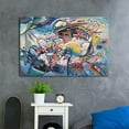 thumbnail image 2 of Wassily Kandinsky Wall Art Moscow Gallery Wrapped Canvas Art For Bedroom Livingroom Decoration Print Ready to Hang, 2 of 6