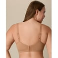 thumbnail image 3 of Playtex Full-Coverage Wireless T-Shirt Bra, Moisture-Wicking  Dark Iced Brown 36DDD Women's, 3 of 3