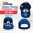 thumbnail image 2 of Disney Mickey Mouse ears Boys Peek-A-Boo Baseball Cap Age 4-7, 2 of 4