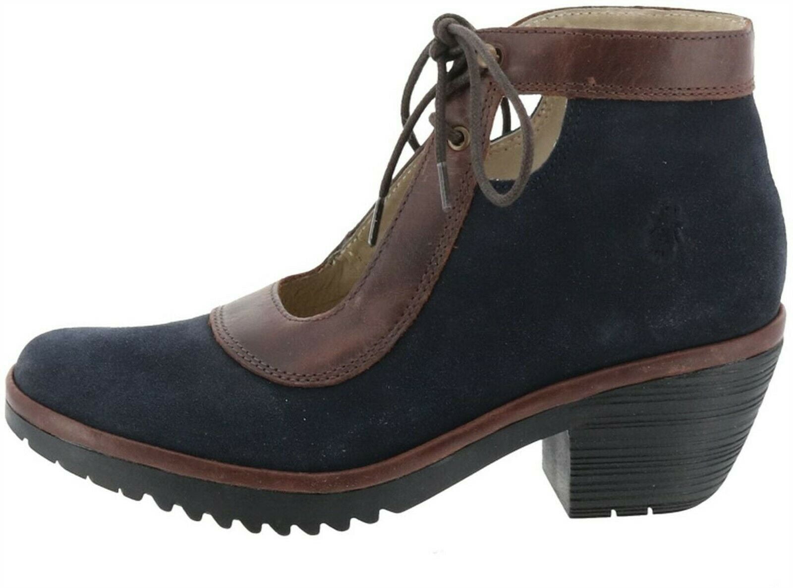 FLY London Suede Lace Boots Wuza 
