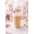 thumbnail image 1 of Vaso Frappé Reutilizable 500 ml con Tapa | Ideal para Smoothies y Bebidas Frías | Resistente y Lavable, 1 of 8