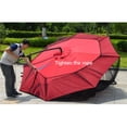 thumbnail image 5 of Patio Umbrella Mosquito Netting Outdoor Garden Umbrella Table Screen Parasol Mosquito Net Cover, 5 of 5