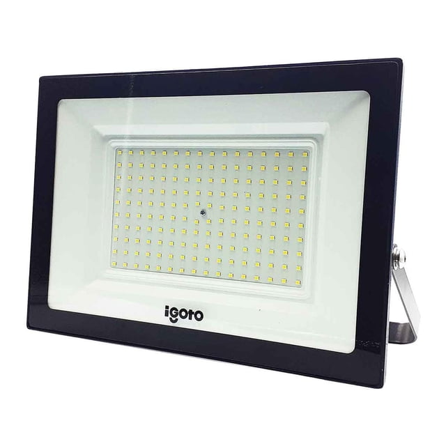 Reflector led negro de 150w 6500k Luz de día Igoto REF150