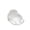 White, variant on Semicircular Bird Cage Feeder for Parakeets & Lovebirds, No-Mess Hanging Food Bowl for Small Pet Birds, Durable Plastic Bird Feeding Cup, Easy Install Budgie Cage Accessories