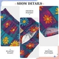 thumbnail image 6 of FORMRS Boys Pajama Pants with Pockets Size 6-8Y Kids Lounge Sleep Bottoms, Colorful Checkered Daisy, 6 of 8