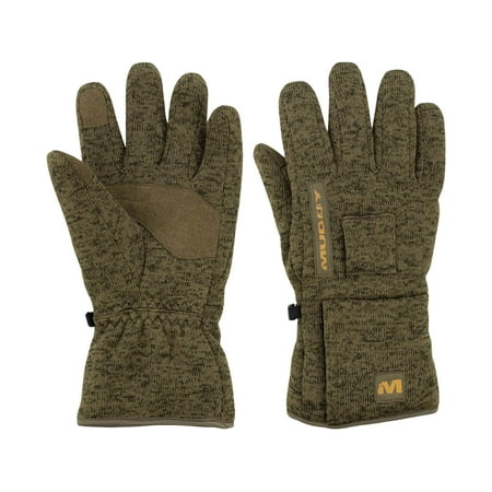 Muddy Outdoors Men s Nucleus Heated Midweight Gloves Brown Clay Large