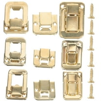 OUNONA  6 Pcs Small Latch Bag Buckle Lock High Hardness Hasp