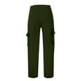 thumbnail image 6 of JTieacloth Mens Casual Stretch Chino Pant Men's Casual Pants Comfortable Relaxed Fit Stretchable Breathable Soft Lightweight Everyday Wear Durable Versatile Stylish Green, 6 of 6