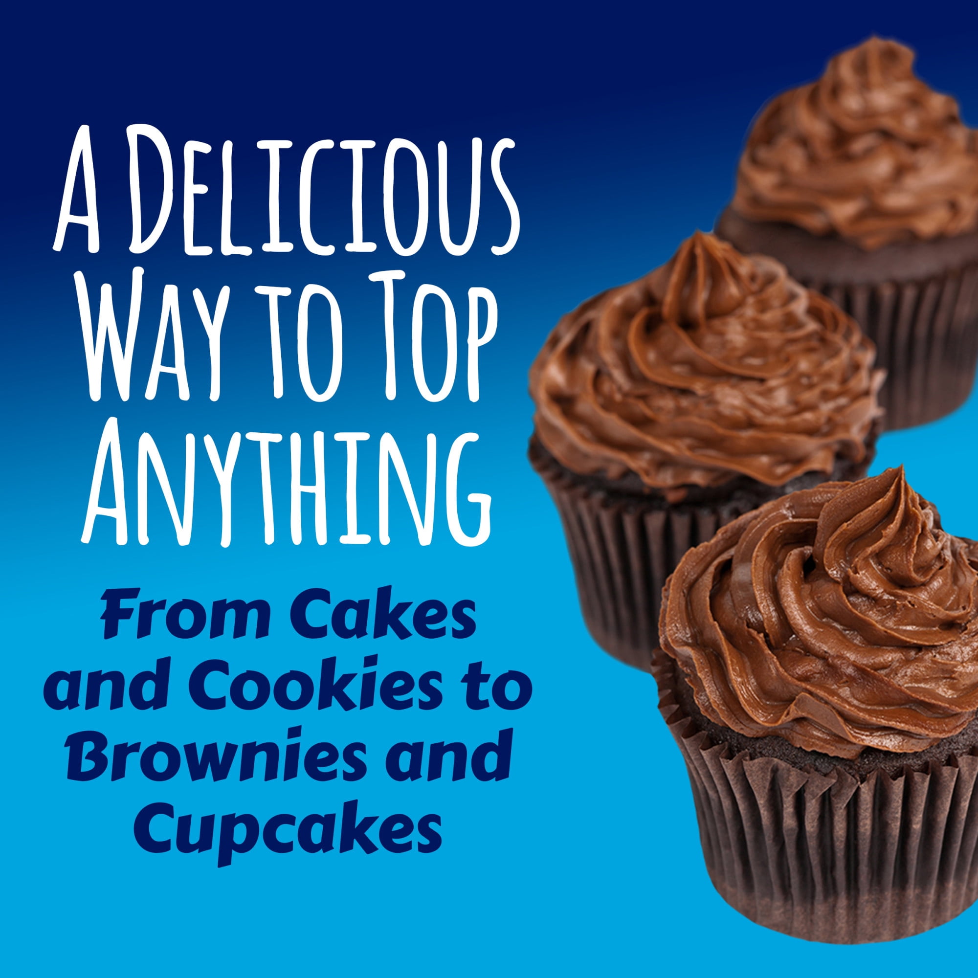 Pillsbury Chocolate Fudge Flavored Ready-to-Use Frosting Bag, 16 oz Bag