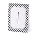 thumbnail image 3 of Hortense b Hewitt 35086 Navy Stripe Numéro de Table Tentes (1-40), 3 of 4
