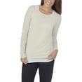 thumbnail image 1 of Essentiels pour Femmes Pantalons en Molleton Français et T-Shirts Tri-Mélange, 1 of 2