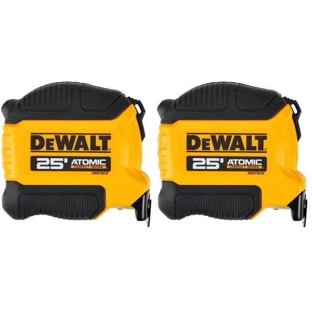 Cinta métrica DEWALT DWHT38125S compacta de 7,5 m, paquete de 2