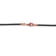 thumbnail image 3 of Antique Copper 1.8mm Fine Black Leather Cord Necklace, 3 of 3