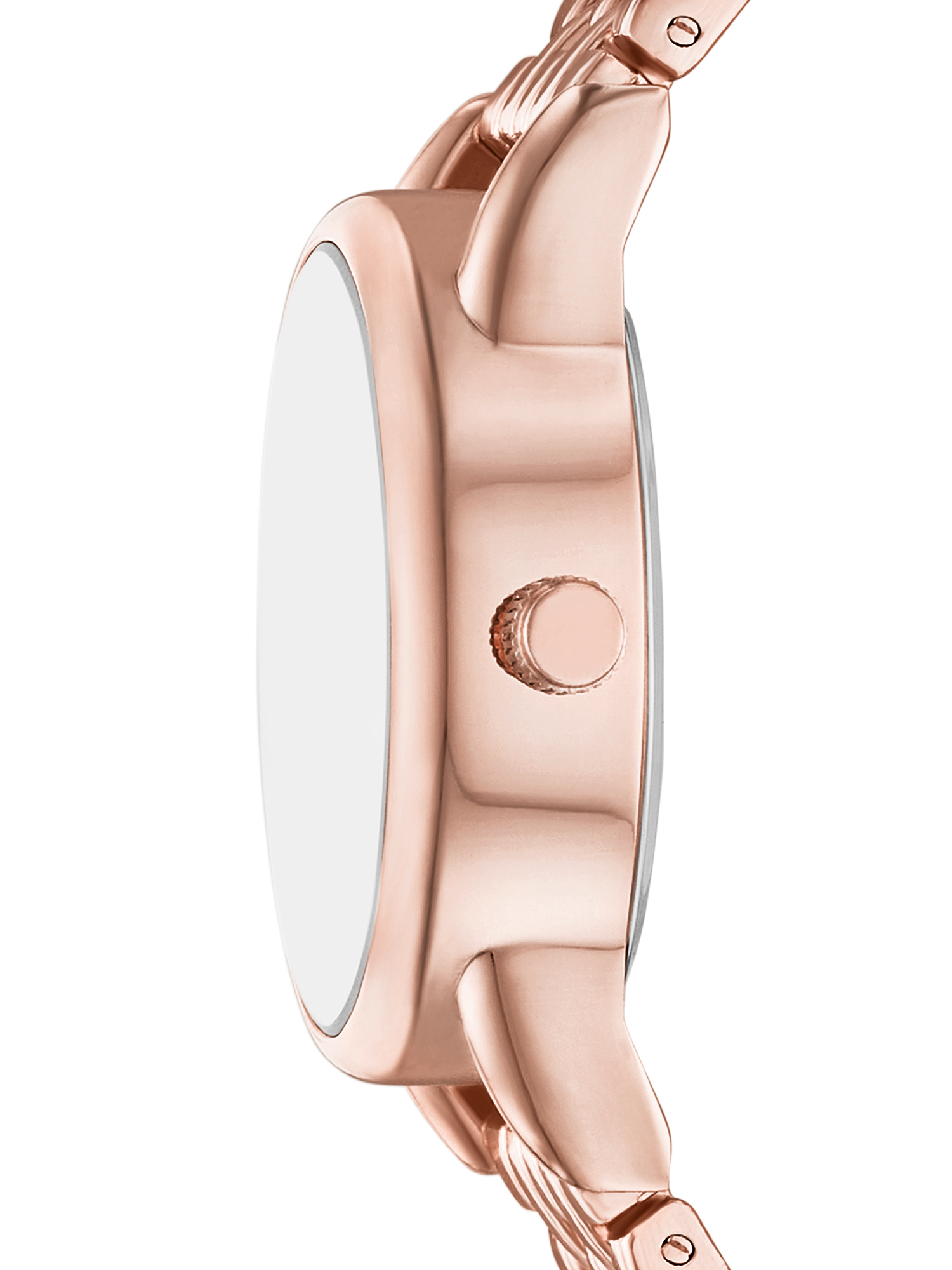 Fossil Silver , pink gold Tone Women’s Crystal-Accent Bracelet Watch ,2 others Women main image 2