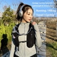 thumbnail image 5 of Running Vest for Women Men, Adjustable Chest Straps Running Hydration Vest , Lightweight Reflective Hydration Backpack for Marathon, 5 of 12