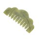 thumbnail image 1 of Ofertas Únicas 1 Pc Peine de Masaje para la Cabeza Duradero para el Hogar Verde Oscuro Jade Natural, 1 of 1