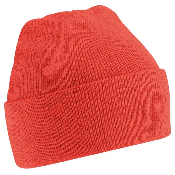 Beechfield - Gorro de invierno con tacto super suave - Invierno/Nieve (Coral)