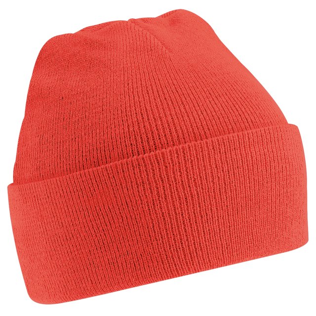 Beechfield - Gorro de invierno con tacto super suave - Invierno/Nieve (Coral)