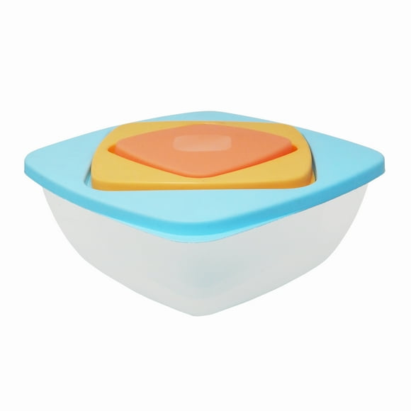 Juegos de 3 Contenedores Aquila 250, 375 y 750 ml Cuadrados Con Tapa Aquila JT2865