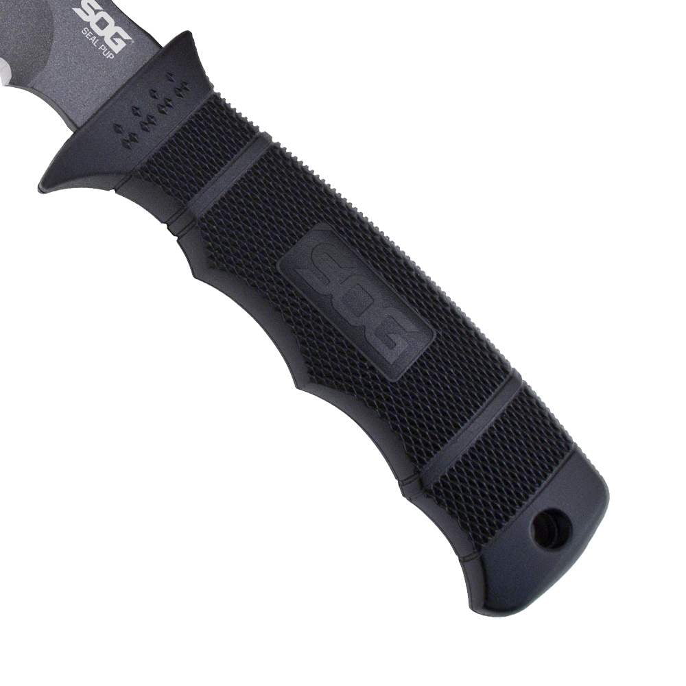 SOG Seal Pup Fixed Blade Knife with Nylon Sheath