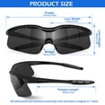 thumbnail image 2 of Gafas de seguridad OXG resistentes a impactos y antiarañazos, paquete de 12, 2 of 7