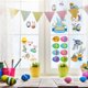 thumbnail image 4 of Decoraciones de Pascua, adornos de Pascua, regalos de Pascua, pegatinas de Pascua para refrigerador, tarjetas de PVC, conejos lindos, pegatinas de pared para habitación infantil, pegatinas de huevos d, 4 of 6