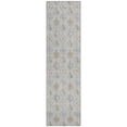 thumbnail image 2 of Addison Rugs Chantille Indoor/Outdoor Transitional Floral Silver Machine Washable Runner Rug, 2'3" x 7'6", 2 of 7