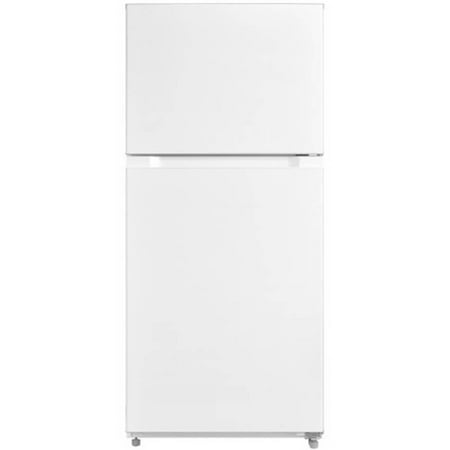 Avanti Top Freezer Double Door Refrigerator  White