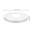 thumbnail image 2 of CIMAXIC 2Pcs Swimming Pool Ladder Cover Plates Stainless Steel Protective Decorative, 2 of 7