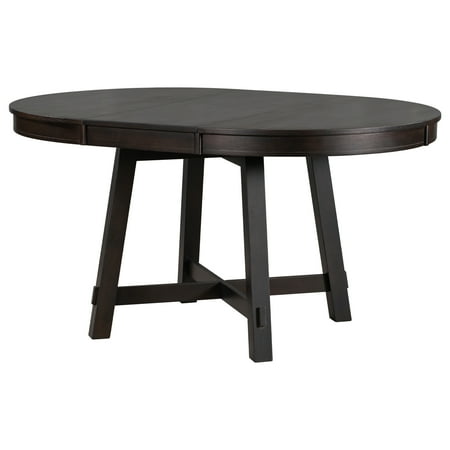 Furvclv 16 Dining Table Solid Wood Farmhouse Round Extendable Dining Table Modern Leaf Wood Kitchen Table For Small Space Apartments Kitchen Living Room