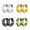 03. Multicolor-7mm diamater, variant on [Clearance] 4 Pairs Small Hoop Earrings for Men Women Golden/Silver/Black Stainless Steel Huggie Hoop Earring Hypoallergenic Piercing Jewelry Set 10mm Gift on Clearance