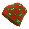thumbnail image 2 of Gorros de Navidad con estampado de búho y oso para hombre y mujer, gorros casuales de animales divertidos, Skullies Kpop, gorros elásticos personalizados para invierno, 2 of 4