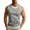 Gray, variant on Mens Muscle Fit Boxing Tank Tops Plain Sleeveless Crew Neck Gym Jogger Vests Casual Summer Flex Training Running Gym Shirts