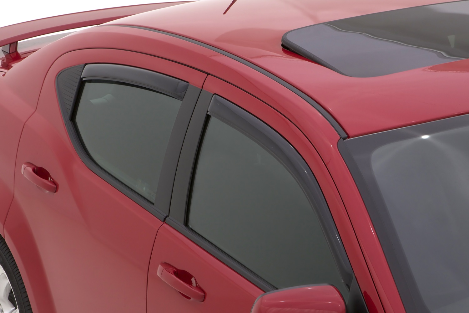 Fits 08-14 Avenger Auto Ventshade 194065 Ventvisor In-Channel Deflector 4 pc