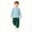 Army Green, variant on ITSAME Boys Cotton Outfit Set Henley Long Sleeve Shirt & Tapered Pants 2-Piece Kids Casual Active Set Dark Blue Size 5T