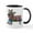 White/Black Inside, variant on CafePress - THREE LITTLE PIGS Mug - 11 oz Ceramic Mug - Novelty Coffee Tea Cup