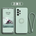 thumbnail image 2 of Funda cuadrada de silicona líquida 2 en 1 para Samsung, Funda para Galaxy A52S, A53, A54, A14, A13, A34, A33, 5G, A52s, 5g, A32, a52s, a32, a72, 4g, 2 of 4