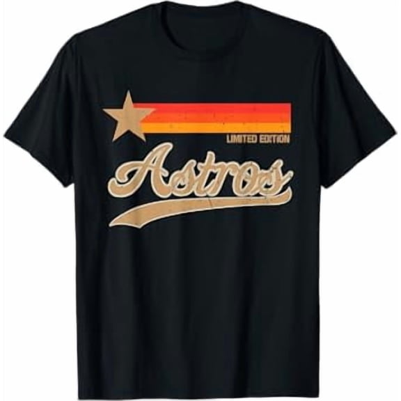 Vintage Astros Retro Style 70s 80s T-Shirt