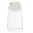 thumbnail image 3 of Recipiente de grano de plástico Cocina de alimentos recipiente de almacenamiento sellado frasco de almacenamiento vacío para té suelto fruta seca de grano (580 ml), 3 of 5