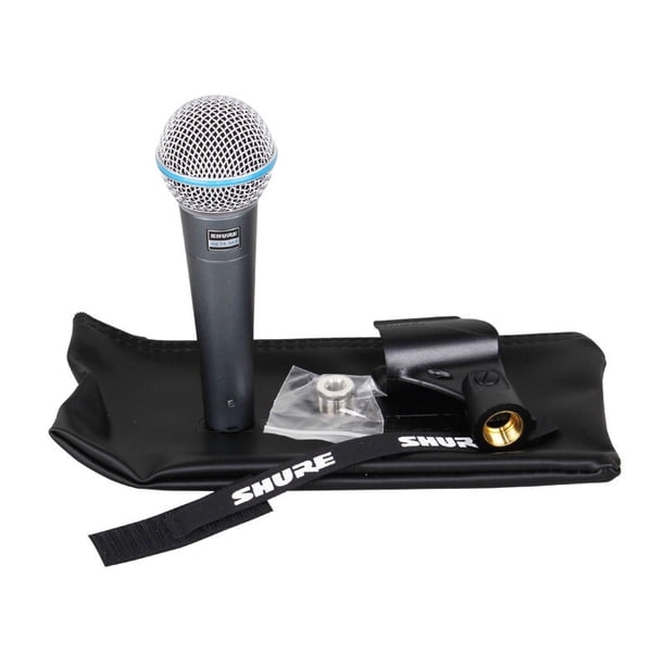 Micrófono Con Cable SHURE BETA 58A karaoke performance Escenario De Voz Supercardioide Gao Jiahui unisex