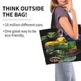 thumbnail image 2 of Easygdp Colorful Viper Snake Bolsas Tote para Mujer, Bolsos de Hombro para Viaje, Bolsos de Mano de Gran Capacidad para Compras y Trabajo, 2 of 8