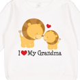 thumbnail image 3 of Inktastic I Love My Grandma Toddler Sweatshirt, 3 of 4