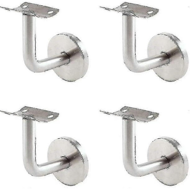 soportes de pasamanos de acero inoxidable, soporte de pared, pasamanos de escalera para mejoras del hogar (plateado) - 161 s202412244885