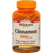 Sundown Cinnamon Capsules, 200 CT (Pack of 3)