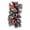 D, variant on Scary Halloween Wreath For Front Door With Bats And Gothic Hanging Ornament Decor D