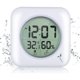 thumbnail image 3 of Relojes de pared para sala de estar, reloj de baño a prueba de agua, ducha digital, ventosas de pared, temperatura del tiempo de la mesa para la decoración de la sala de estar-dontodent Kuyhfg Sin marca, 3 of 5