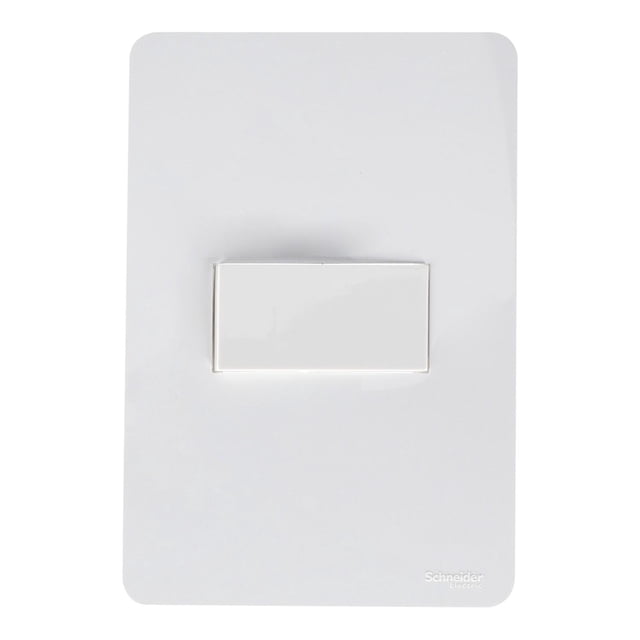 Interruptor Sencillo Con Placa Orion Schneider Blanco