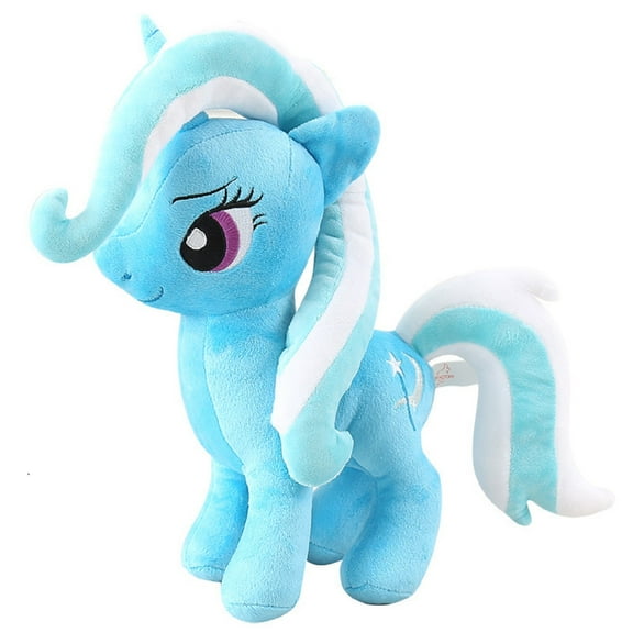 Njube Anime New Trixie Lulamoon Plush Hugging Pillow Unicorn Pony Stuffed Doll Figure New 12 Incheses