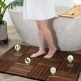 thumbnail image 4 of Deck Tiles VICTORY RELAX - Suelo de madera de acacia, 9 unidades, VR, color marrón, 4 of 9