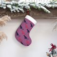 thumbnail image 6 of Naloa Leopard Print Christmas Stockings Decorations, Xmas Ornaments, DIY Personalized Farmhouse Decor for Home Family Party Tree, 6 of 7